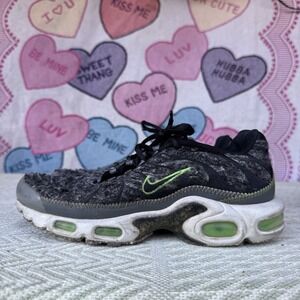Size 7 - Nike‎ Air Max Plus Essential Crater Electric Green Sneaker Men's